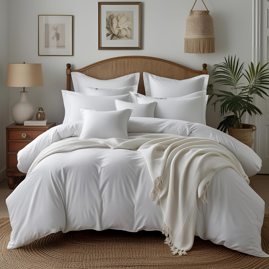 200TC 100% Cotton Duvet Cover Set
