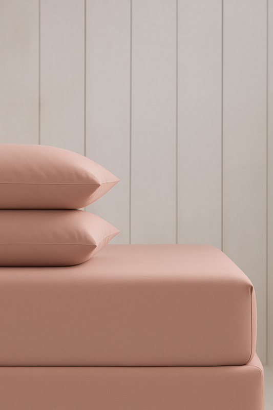 Blush Bloom Fitted Sheet (M)