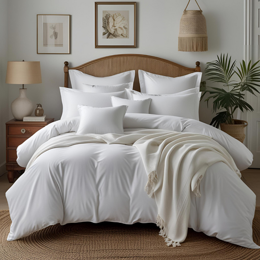200TC 100% Cotton Duvet Cover Set