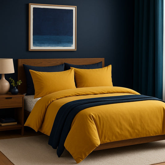 Golden Hour Glow Duvet Cover Set (M)